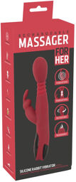 Vibromasseur Rabbit en Silicone