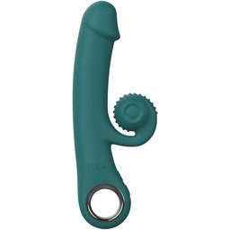 Online Only - Double Lust - Vibromasseur Flexible Snail - Vert