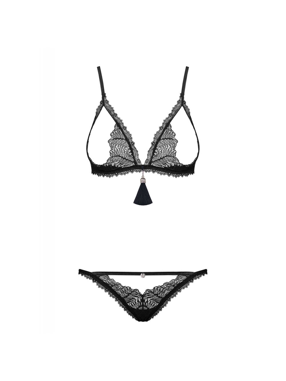 Ensemble 2 Pièces Ouvert Romanesa Noir