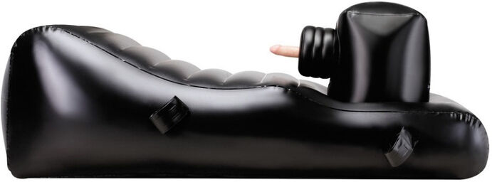 Canapé sexuel gonflable avec vibrateurs multi-vitesses et télécommande