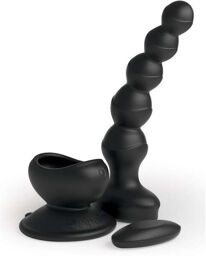 Chapelet Anal Vibrant Télécommandé Wall Banger Beads 3Some Noir