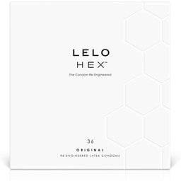 Préservatifs originaux HEX - 36 préservatifs