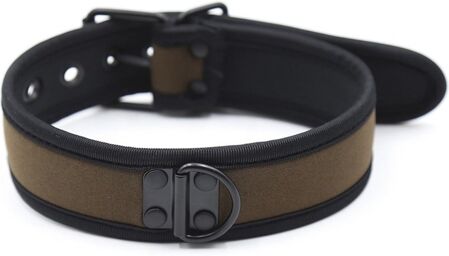 Collier Néoprène Simply Puppy Marron