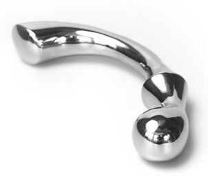 Stimulateur de prostate en métal G-Spot 22 x 4 cm