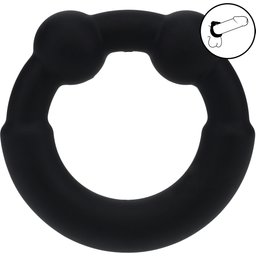 Cockring Métal et Silicone