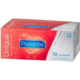 Unique Préservatifs Fins Sans Latex 72 pcs