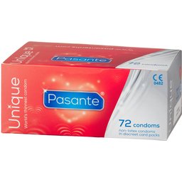 Unique Préservatifs Fins Sans Latex 72 pcs