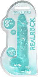 Gode Réaliste 19 cm turquoise