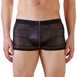Pantalon translucide avec empiècements powernet
