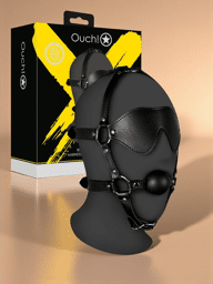 Harnais de tête et Masque - Black