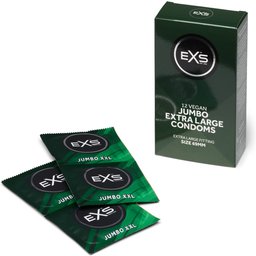 Jumbo Préservatifs végans extra-larges 12 pcs
