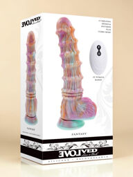 Vibromasseur Fantasy en silicone doux avec 8 modes de vibration