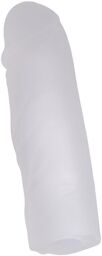 Gaine en silicone argent gagnez 2 cm