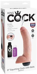 Gode réaliste qui éjacule - 22 cm