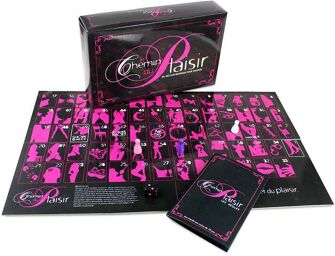 Jeu de l'Oie à‰rotique Le Chemin du Plaisir Rose