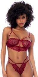 Ensemble 2 pièces couleur framboise Rose