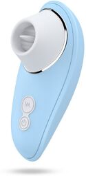 Vibromasseur Bleu à langue vibrante pour cunnilingus