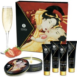Kit Secret de Geisha Vin Pétillant Fraise