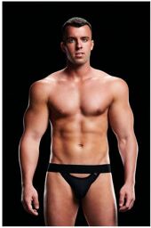 Jockstrap Taille Basse Noir Noir