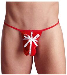 String Pàre Noà«l Paquet Cadeau Rouge