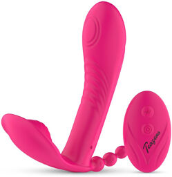 Vibromasseur wearable avec télécommande pour stimulation G-spot et anale