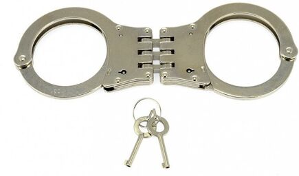 Menottes métal lourdes avec charnières