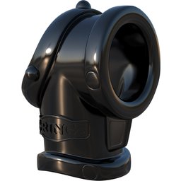 Cockring Cock Pipe & Ball-Stretcher Noir