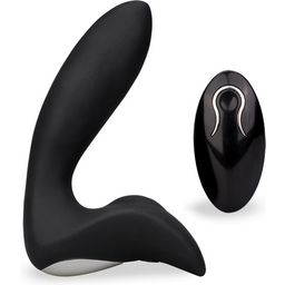 Vibromasseur vibro homme gode anal Stimulateur de prostate télécommandé 12 modes - Noir