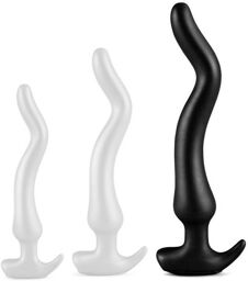 Plug long Noth Curve L 36 x 6 cm Noir