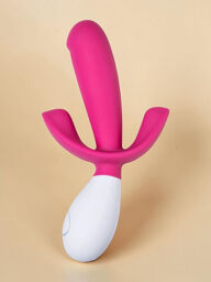Vibromasseur triple stimulation en silicone doux rechargeable USB