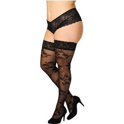 Floral Bas Autofixants Grande Taille