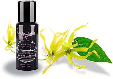 Huile de Massage Aphrodisiaque Passage sous tes Reins Ylang-Ylang 30 ml