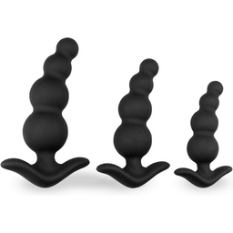 Set de 3 plugs chapelets anaux Simon
