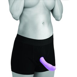 Strap U - Harnais avec O-Ring Intégré - Noir