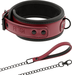 COLLIER CHAÎNE DOUBLURE EN NÉOPRÈNE