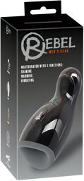 Masturbateur avec fonctions de vibration et chaleur