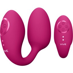 Aika Oeuf Double Action Vibrant & Ondes Pulsées Télécommandé