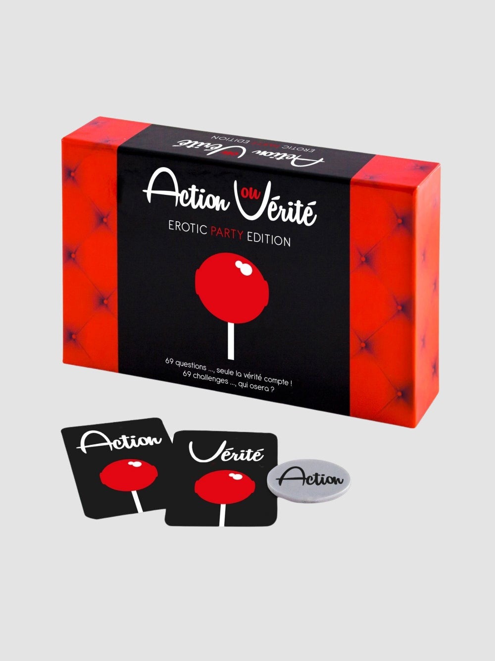 Jeu Coquin Action ou Vérité Erotic Party Edition