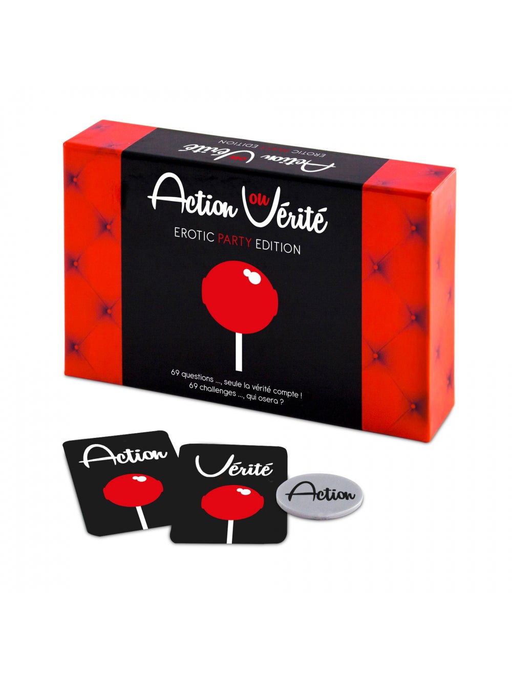 Jeu Coquin Action ou Vérité Erotic Party Edition