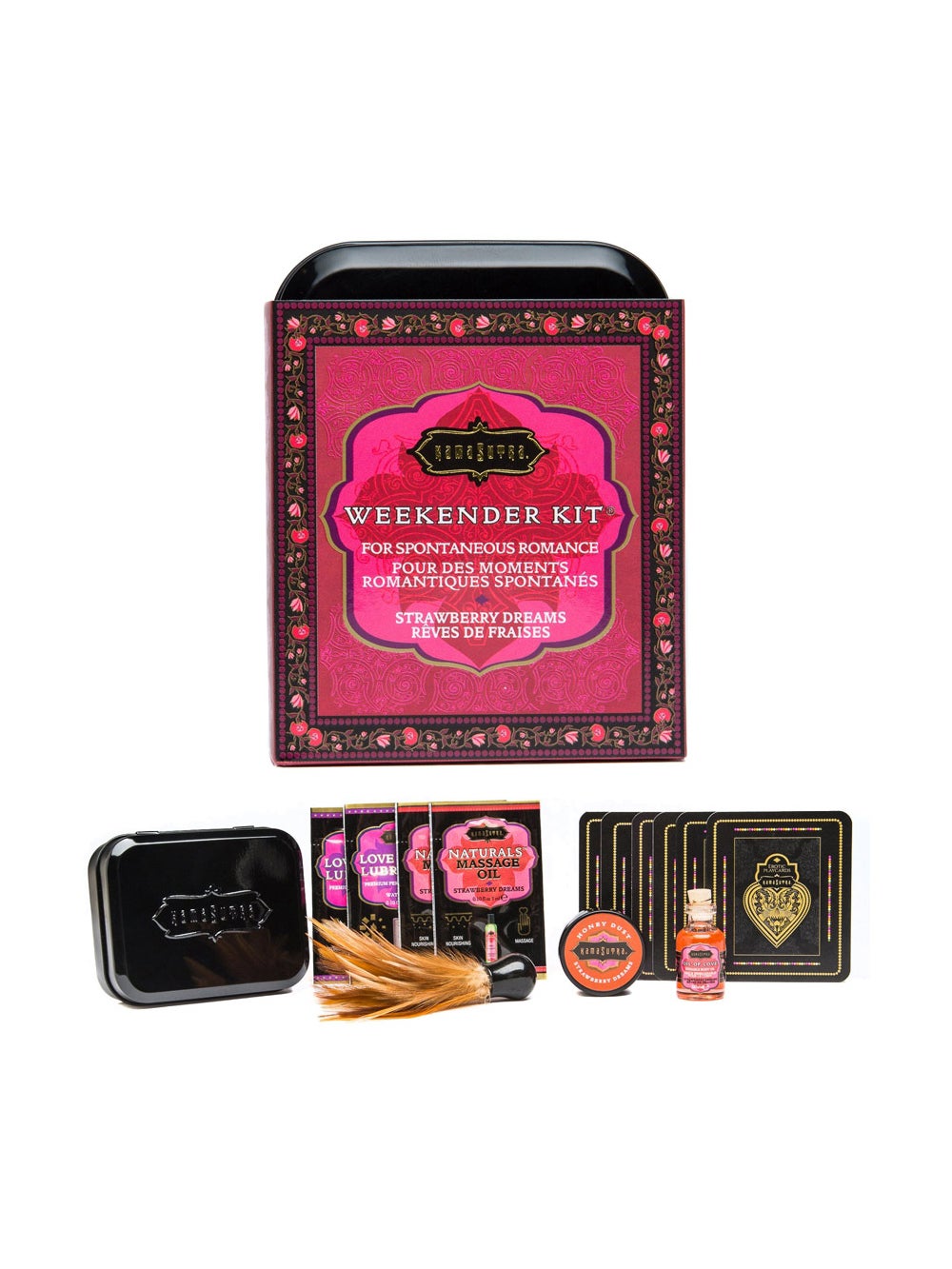 Kit Week-End Weekender Rêves de Fraises Kama Sutra