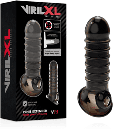 extension et gaine de pénis v15 noire