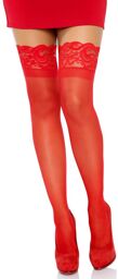 Bas Autofixants Rouges GT Rouge