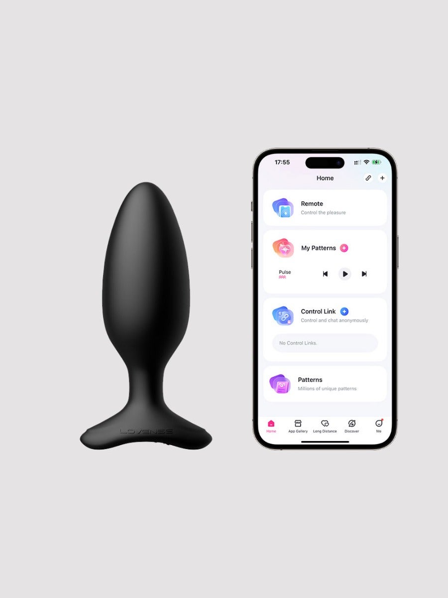 Plug anal vibrant connecté Lovense Hush 2 L