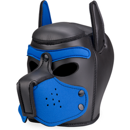 Cagoule de chien en néoprène museau coloré Puppy Play Kinky