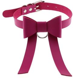 Ras de cou Bow Night Rose