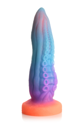 Tenta-Cock - Brille dans le Noir Gode Silicone - 24 cm