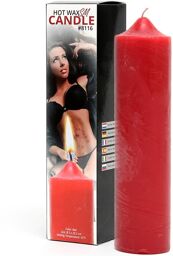 BDSM Candle, red
