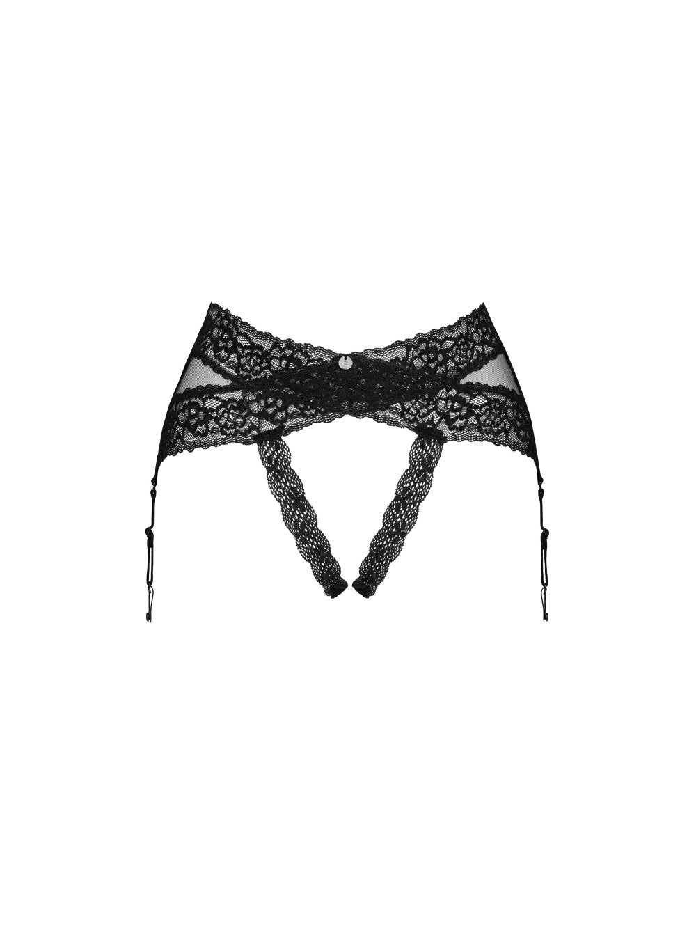 String Porte-Jarretelles Ouvert Lacrisia Noir