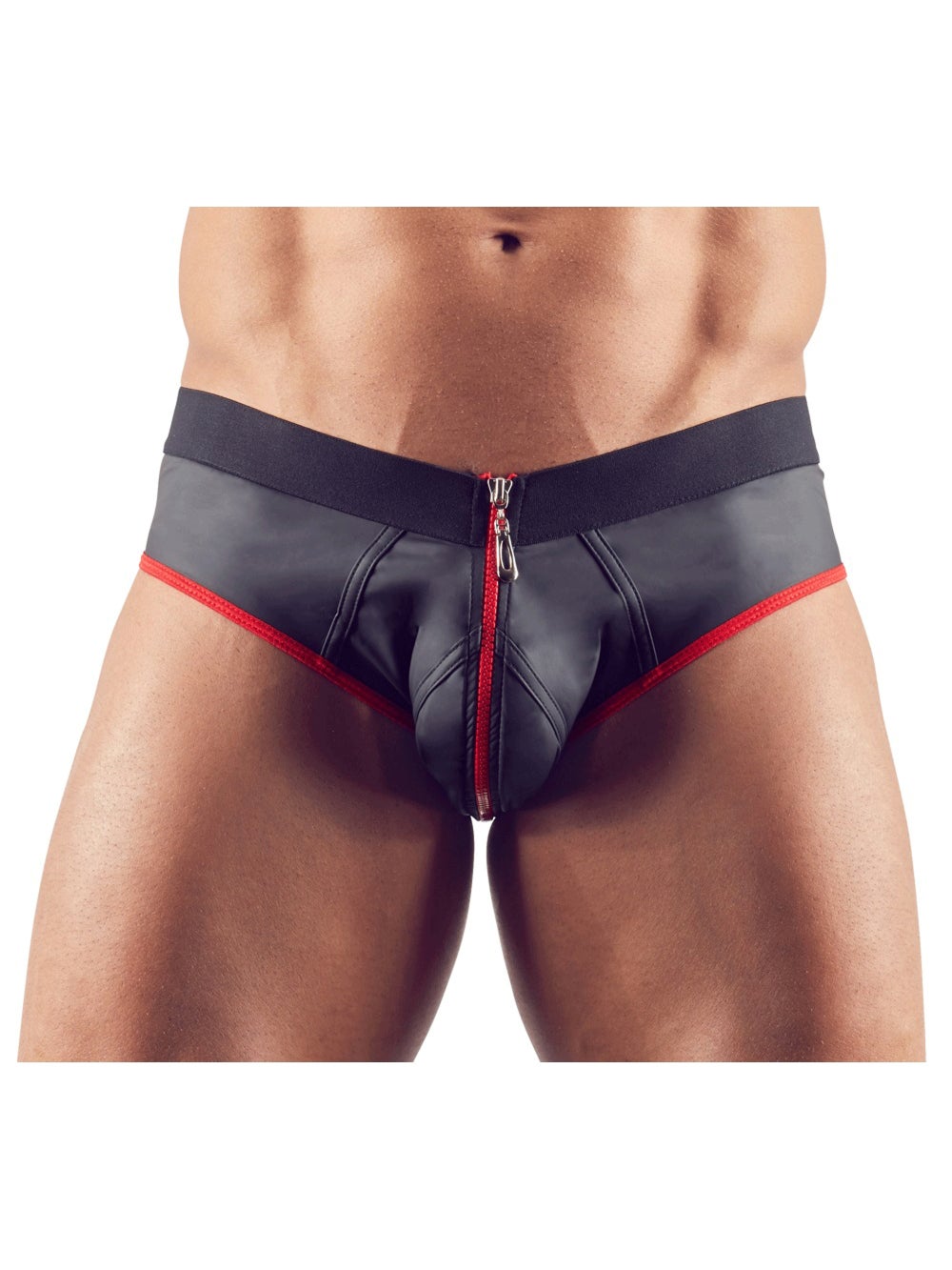 Jockstrap Fermeture Eclair Rouge