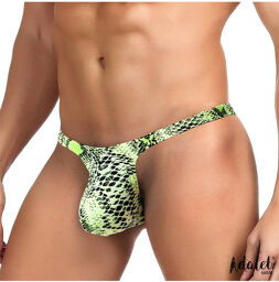 Maver Tanga Estampado de Serpiente